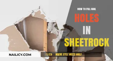 Easy DIY Guide: Filling Nail Holes in Sheetrock Seamlessly
