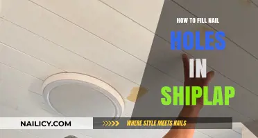 Easy Steps to Seamlessly Fill Nail Holes in Shiplap Walls