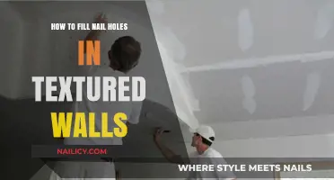 Fixing Nail Holes: A Guide to Repairing Textured Walls Seamlessly