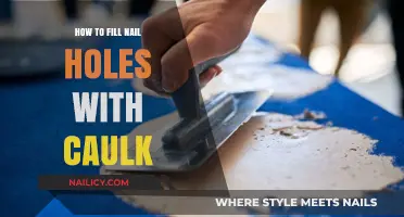 Easy DIY Guide: Filling Nail Holes with Caulk Seamlessly