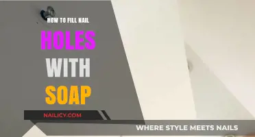 Easy DIY Fix: Fill Nail Holes with Soap in Minutes