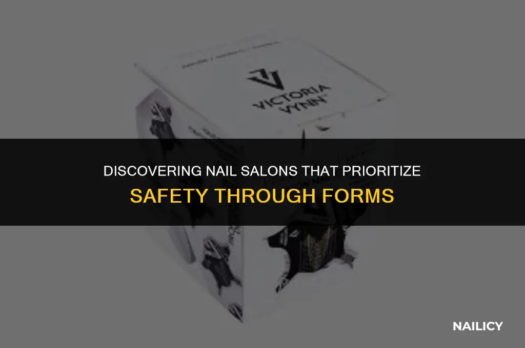 how to find a nail salon that uses forms