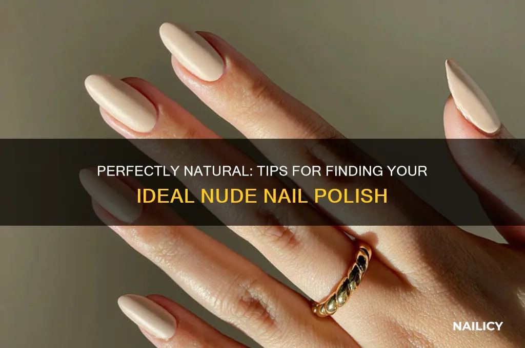 how to find a nude nail polish