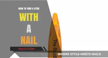 Finding Studs Easily: Using a Nail for Accurate Wall Detection