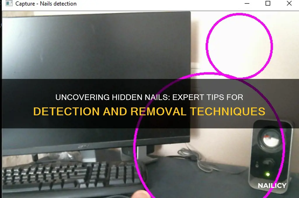how to find hidden nails