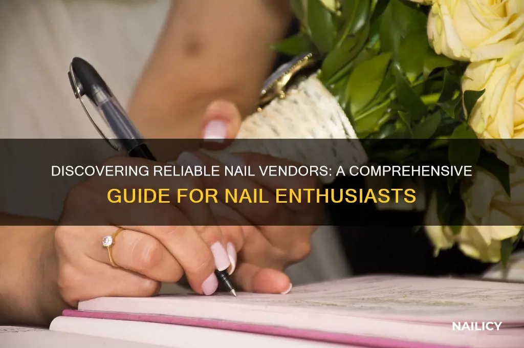 how to find nail vendors