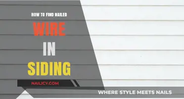Finding Nailed Wire in Siding: Tips and Tricks for Success