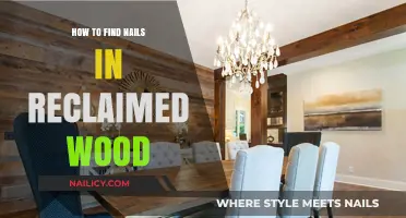 Uncovering Hidden Hazards: Safely Detecting Nails in Reclaimed Wood