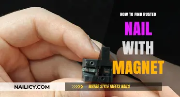 Magnetic Detection: Locating Rusted Nails with Ease and Precision
