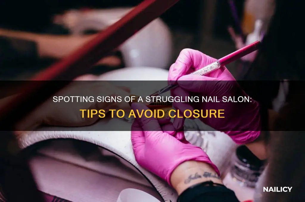 how to find the nails salon out of business