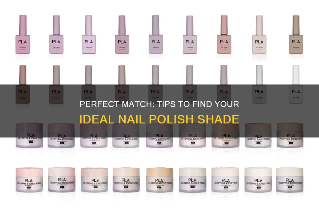 how to find the right nail polish shdade