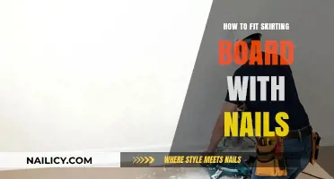 Mastering Skirting Board Installation: A Nail-Based Fitting Guide