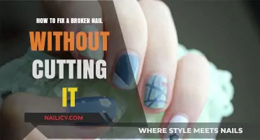 Repairing a Broken Nail: Easy Home-Based Solutions