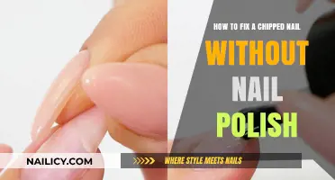 Quick Fixes for Chipped Nails: No Polish Required!
