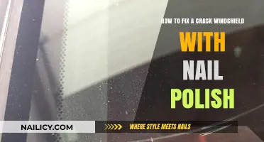 Quick DIY Fix: Repairing a Cracked Windshield with Nail Polish