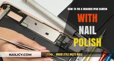 DIY iPad Screen Repair: Using Nail Polish to Fix Cracks