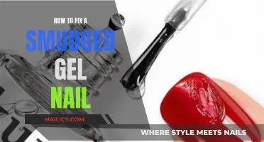 Repairing Smudged Gel Nails: Quick and Easy Solutions