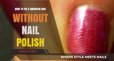 Quick Fix for Smudged Nails: No Polish Needed!