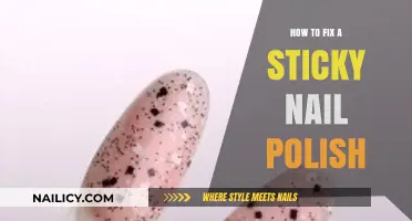Quick Fixes for Sticky Nail Polish: Smooth, Shiny Nails in Minutes
