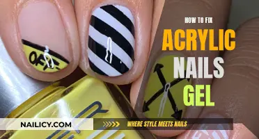 Repairing Acrylic Nails: Fixing Gel Polish Issues