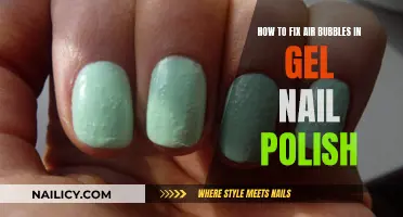 Gel Nail Polish: Fixing Air Bubbles Like a Pro