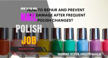 Quick Fixes for a Flawless Manicure: Repairing Your Bad Nail Polish Job