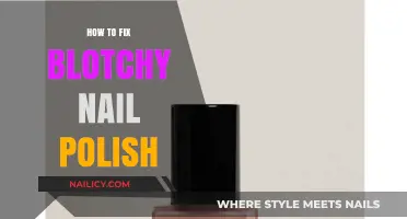 Smooth Out Blotchy Nail Polish: Quick Fixes for Flawless Manicures
