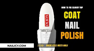 Clear Up Cloudy Top Coat: Quick Fixes for Perfect Nail Polish
