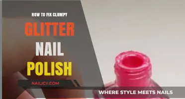 Revive Your Glitter Nail Polish: Quick Fixes for Clumpy Formulas