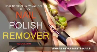 Quick Clump Fix: Smooth Nail Polish without Remover