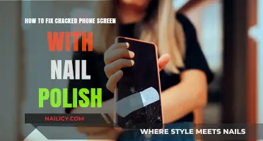 Quick DIY Fix: Repair Cracked Phone Screen Using Nail Polish