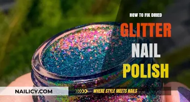 Revive Your Dried Glitter Nail Polish: Quick and Easy Fixes