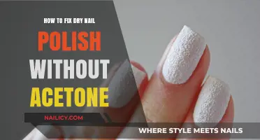 Quick Fixes for Dry Nail Polish: Acetone-Free Solutions Revealed