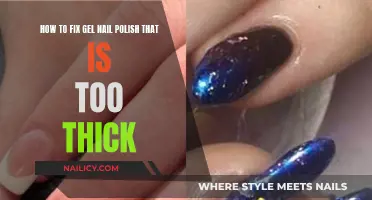 Thick Gel Nail Polish? Here's a Quick Fix Guide
