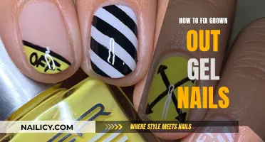 Gel Nail Repair: Fixing Grown-Out Nails at Home