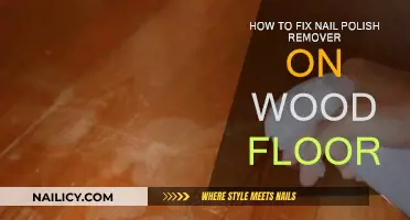 Repairing Nail Polish Remover Damage on Wooden Floors