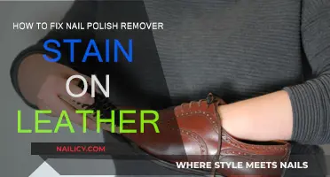 Leather Stain Removal: Fixing Nail Polish Remover Marks