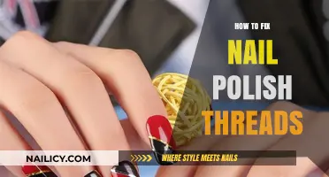 Quick Fixes for Nail Polish Threads: Smooth, Flawless Manicures