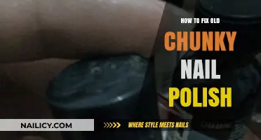 Revive Your Old Chunky Nail Polish: Quick and Easy Fixes
