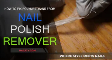 Erase Nail Polish Stains from Polyurethane: Quick Fix