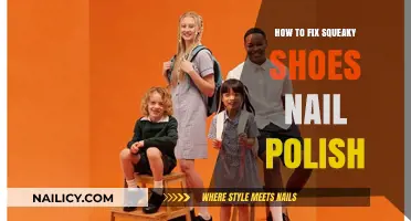Quick Fix: Silencing Squeaky Shoes with Nail Polish Hacks