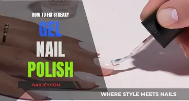 Gel Nail Polish Streaks: Fixing the Problem
