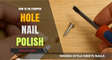 Fixing Stripped Hole Nail Polish: Quick and Easy Repair Tips