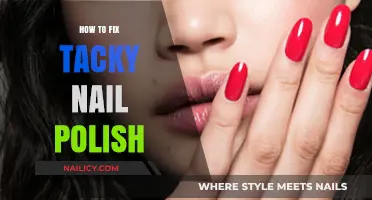 Quick Fixes for Tacky Nail Polish: Smooth, Shiny Results Guaranteed