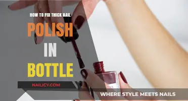 Revive Your Thick Nail Polish: Quick Fixes for Smooth Application