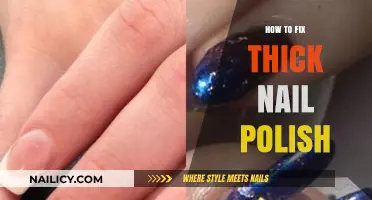 Revive Your Manicure: Quick Fixes for Thick, Clumpy Nail Polish
