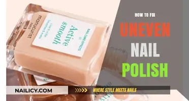 Smooth and Flawless: Quick Fixes for Uneven Nail Polish Application
