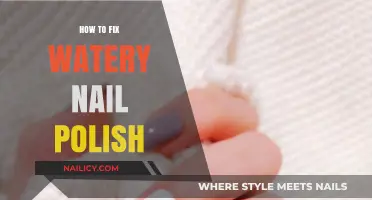 Revive Your Manicure: Quick Fixes for Watery Nail Polish