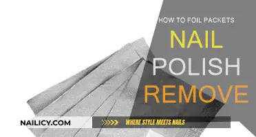 Foil Packets: An Easy Nail Polish Remover Solution