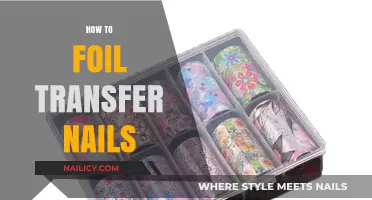 Mastering Foil Transfer Nails: Easy Steps for Stunning Metallic Designs
